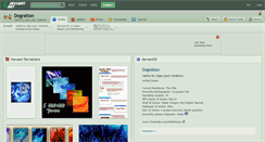 Desktop Screenshot of degration.deviantart.com