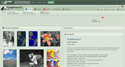 Desktop Screenshot of flyinghorses101.deviantart.com