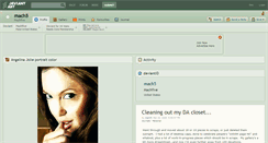 Desktop Screenshot of mach5.deviantart.com
