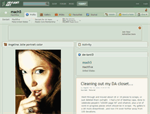 Tablet Screenshot of mach5.deviantart.com