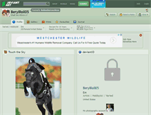 Tablet Screenshot of animehorses4eva.deviantart.com