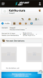 Mobile Screenshot of kairiku-aura.deviantart.com