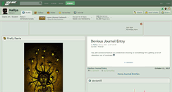 Desktop Screenshot of malliya.deviantart.com