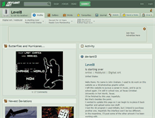 Tablet Screenshot of level8.deviantart.com