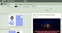 Desktop Screenshot of cyberb.deviantart.com