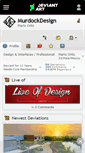 Mobile Screenshot of murdockdesign.deviantart.com