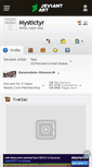 Mobile Screenshot of mystictyr.deviantart.com