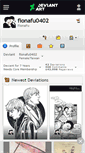 Mobile Screenshot of fionafu0402.deviantart.com