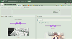 Desktop Screenshot of cherrykokoropromise.deviantart.com