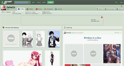 Desktop Screenshot of darkai26.deviantart.com
