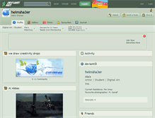 Tablet Screenshot of helmsha3er.deviantart.com