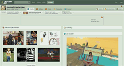 Desktop Screenshot of musicstorestandee.deviantart.com