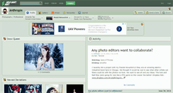 Desktop Screenshot of anthropix.deviantart.com
