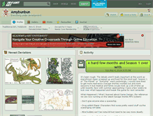 Tablet Screenshot of amybunbun.deviantart.com