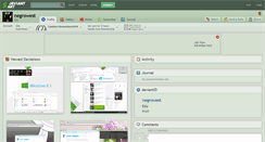 Desktop Screenshot of negrowest.deviantart.com
