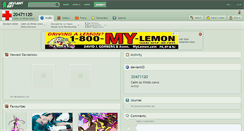 Desktop Screenshot of 20471120.deviantart.com