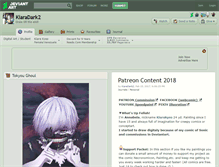Tablet Screenshot of kiaradark2.deviantart.com