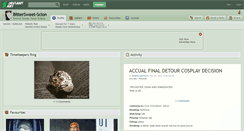 Desktop Screenshot of bittersweet-scion.deviantart.com