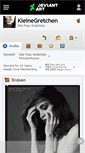 Mobile Screenshot of kleinegretchen.deviantart.com