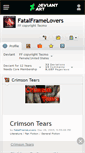 Mobile Screenshot of fatalframelovers.deviantart.com
