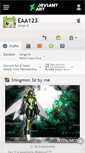 Mobile Screenshot of eaa123.deviantart.com