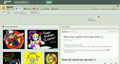 Desktop Screenshot of ddxnet.deviantart.com