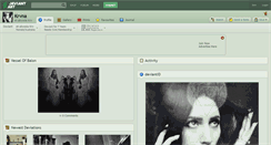 Desktop Screenshot of krvna.deviantart.com