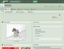 Tablet Screenshot of kanna-air.deviantart.com