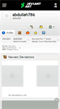Mobile Screenshot of abdullah786.deviantart.com