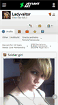 Mobile Screenshot of ladyvaltor.deviantart.com