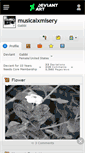 Mobile Screenshot of musicalxmisery.deviantart.com