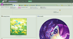 Desktop Screenshot of ambientdream.deviantart.com