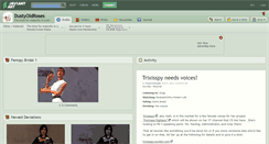 Desktop Screenshot of dustyoldroses.deviantart.com