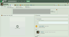 Desktop Screenshot of kallestar.deviantart.com