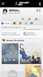Mobile Screenshot of ishikaru.deviantart.com