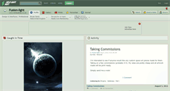 Desktop Screenshot of fusion-light.deviantart.com
