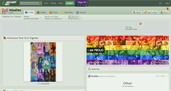 Desktop Screenshot of missadee.deviantart.com