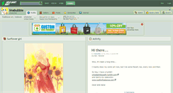 Desktop Screenshot of imabubble.deviantart.com