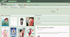 Desktop Screenshot of layjo.deviantart.com
