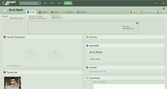 Desktop Screenshot of im-a-shark.deviantart.com