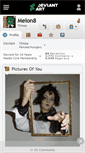 Mobile Screenshot of melon8.deviantart.com