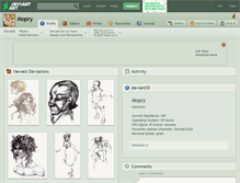 Tablet Screenshot of mopry.deviantart.com