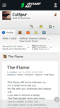 Mobile Screenshot of cutspur.deviantart.com