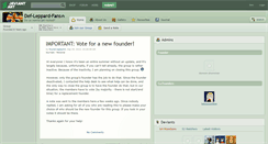 Desktop Screenshot of def-leppard-fans.deviantart.com