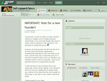 Tablet Screenshot of def-leppard-fans.deviantart.com