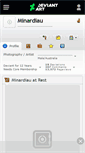 Mobile Screenshot of minardiau.deviantart.com