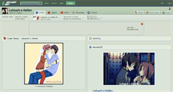 Desktop Screenshot of lelouch-x-kallen.deviantart.com