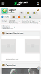 Mobile Screenshot of logrer.deviantart.com