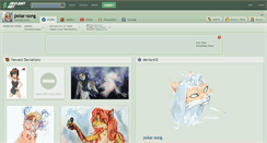 Desktop Screenshot of polar-song.deviantart.com