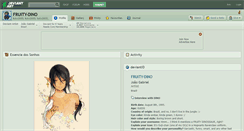 Desktop Screenshot of fruity-dino.deviantart.com